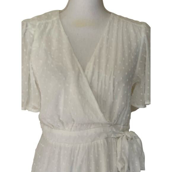 Draper James RSVP white dotted swiss maxidress, Easter, modest, romantic, bridal - Picture 4 of 7